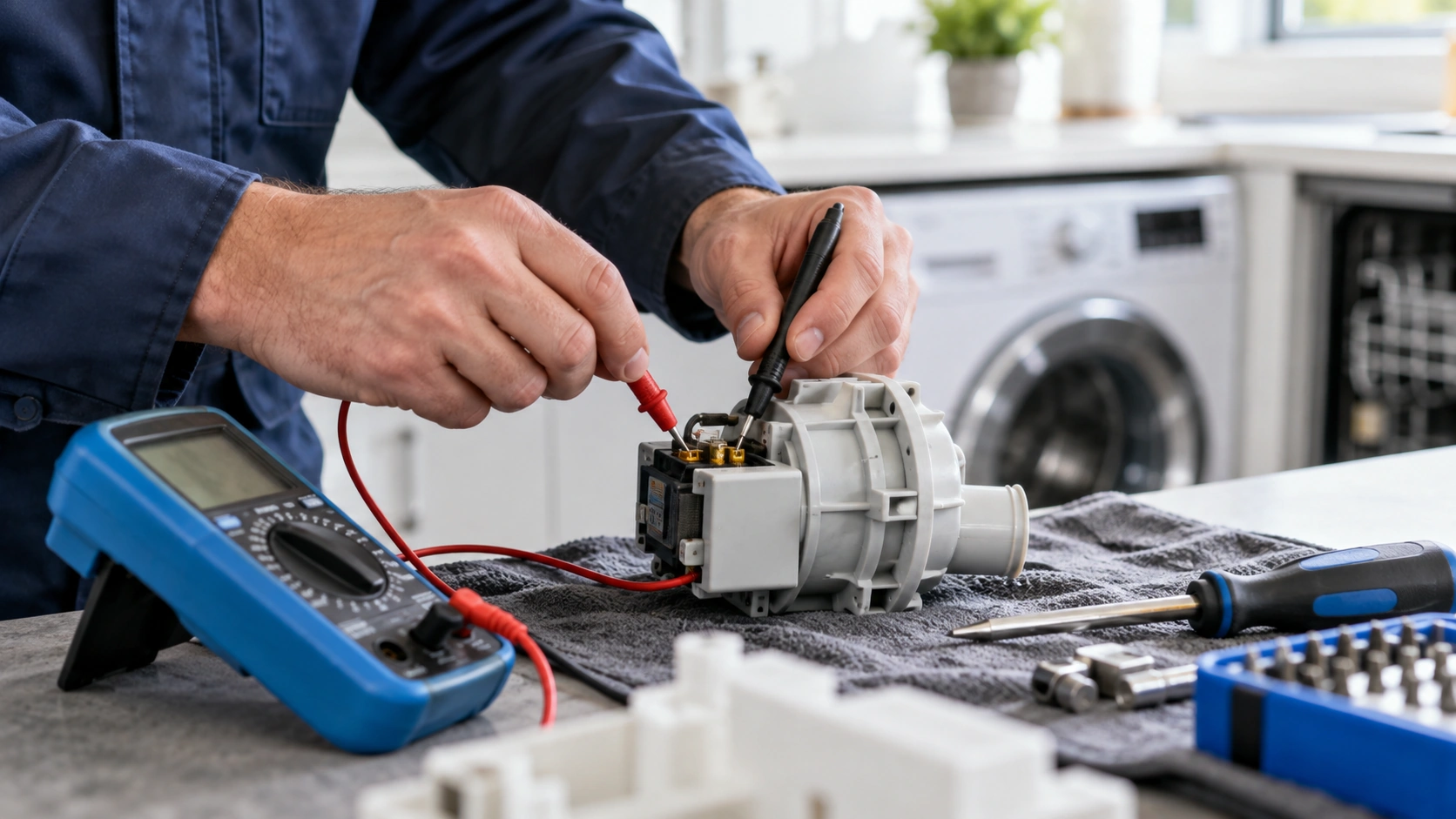 Diagnóstico profesional de una avería de electrodoméstico